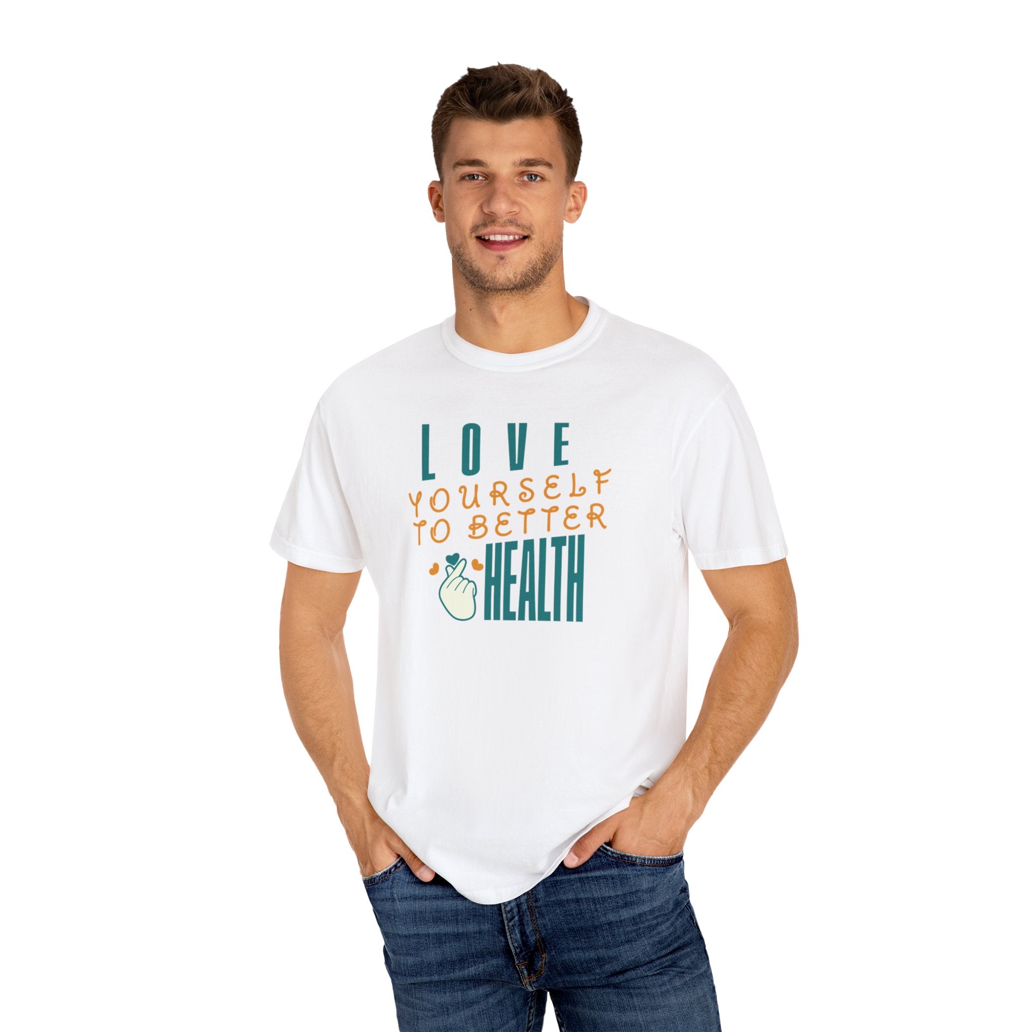 Comfortable Wellness T-Shirt, Motivational Shirt, Self-Care Tee, Gift for Health Lovers, Inspirational Apparel