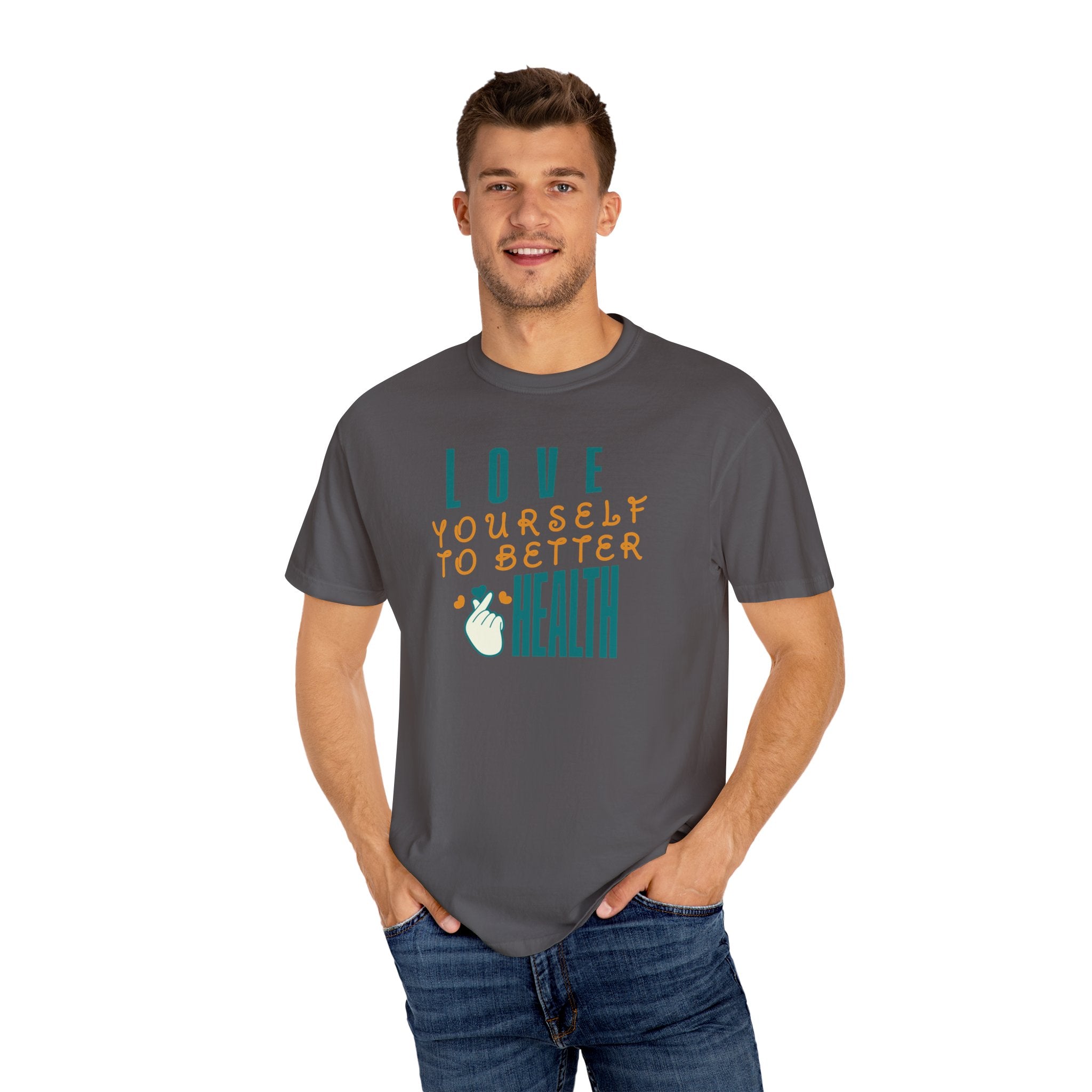 Comfortable Wellness T-Shirt, Motivational Shirt, Self-Care Tee, Gift for Health Lovers, Inspirational Apparel