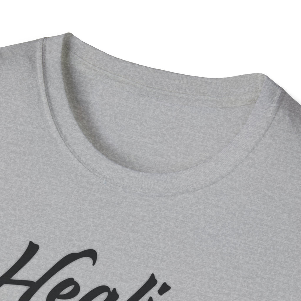Healing Unisex Softstyle T-Shirt | Mind Body Soul | Motivational Tee for Self-Care, Wellbeing, Gift Idea, Casual Wear, Inspirational Apparel