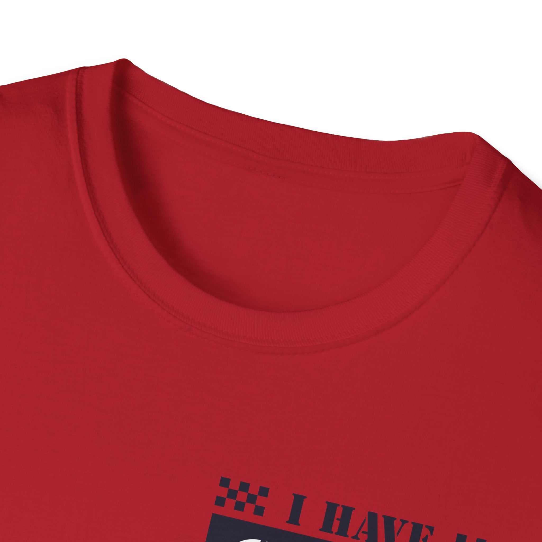 Unisex Softstyle T-Shirt with 'I Have OCD' Design, Funny Tee, Mental Health Awareness Shirt, Gift for Friends, Casual Wear