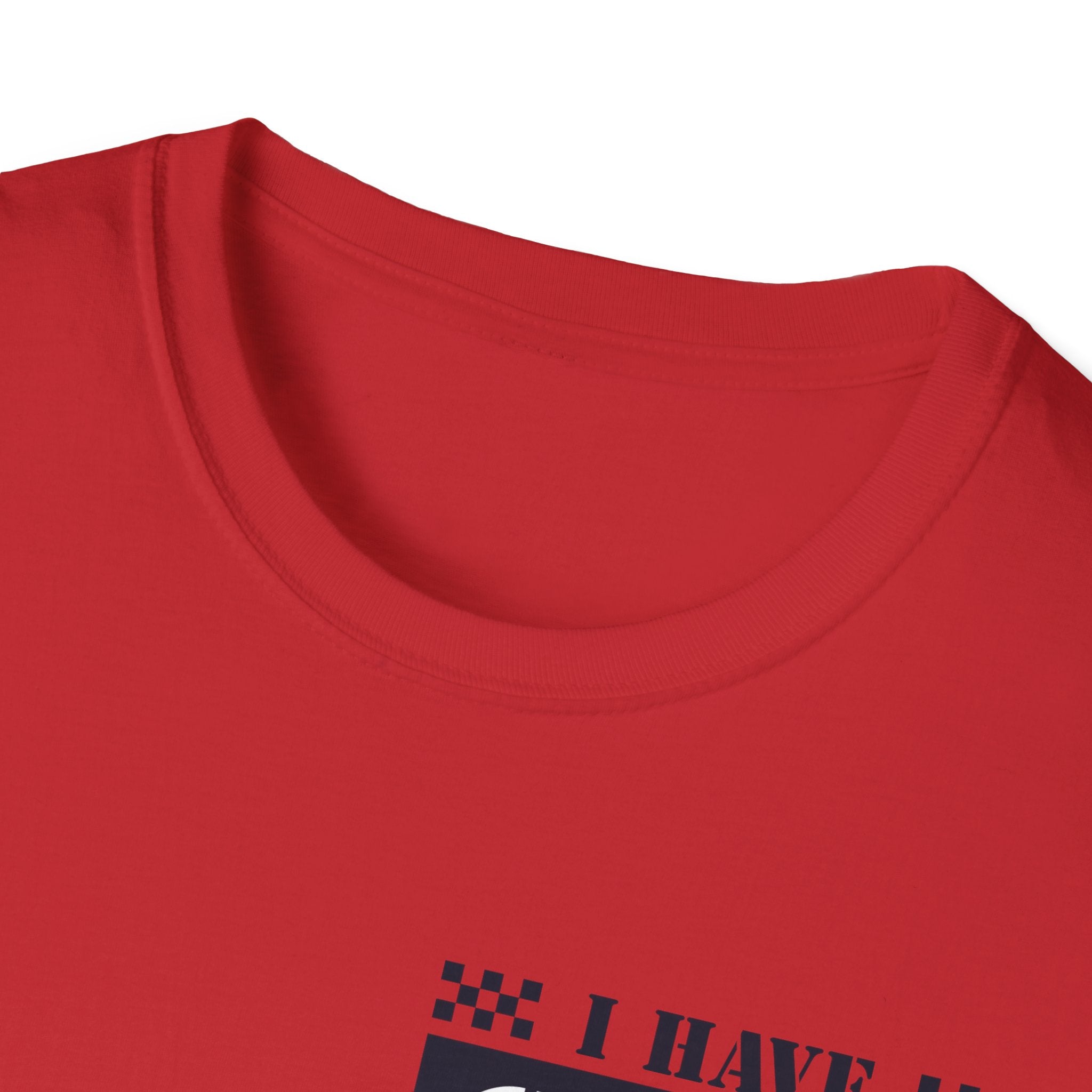 Unisex Softstyle T-Shirt with 'I Have OCD' Design, Funny Tee, Mental Health Awareness Shirt, Gift for Friends, Casual Wear