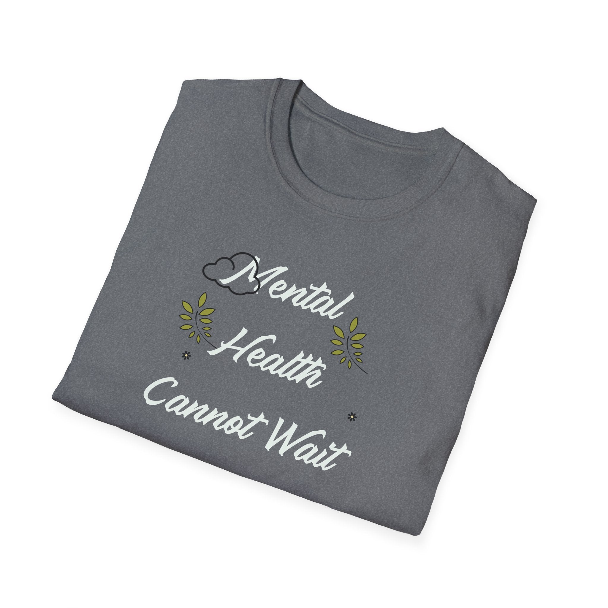 Mental Health Matters Unisex T-Shirt, Softstyle Tee, Mental Health Awareness, Self-Care Shirt, Gift for Friends, Casual Wear