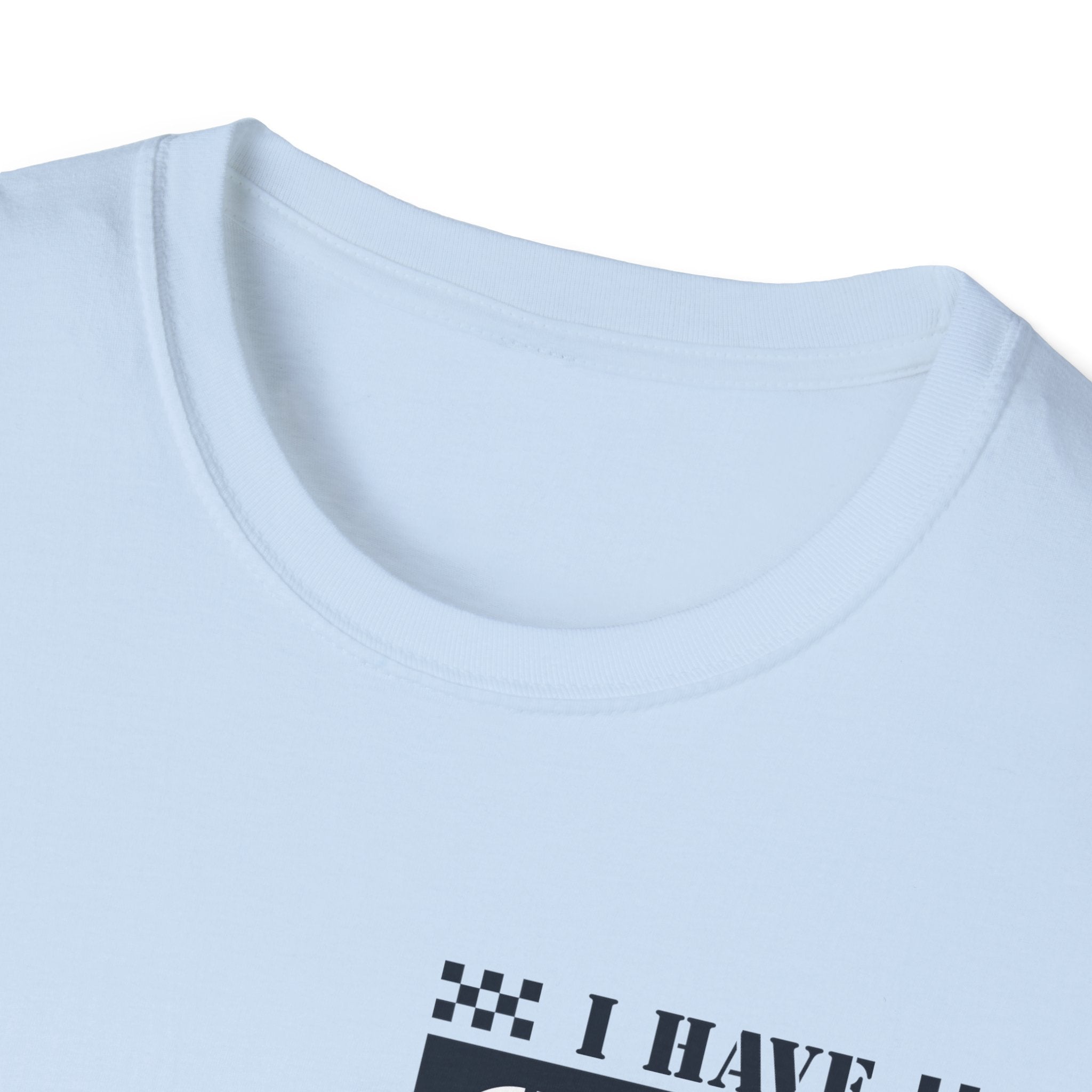 Unisex Softstyle T-Shirt with 'I Have OCD' Design, Funny Tee, Mental Health Awareness Shirt, Gift for Friends, Casual Wear