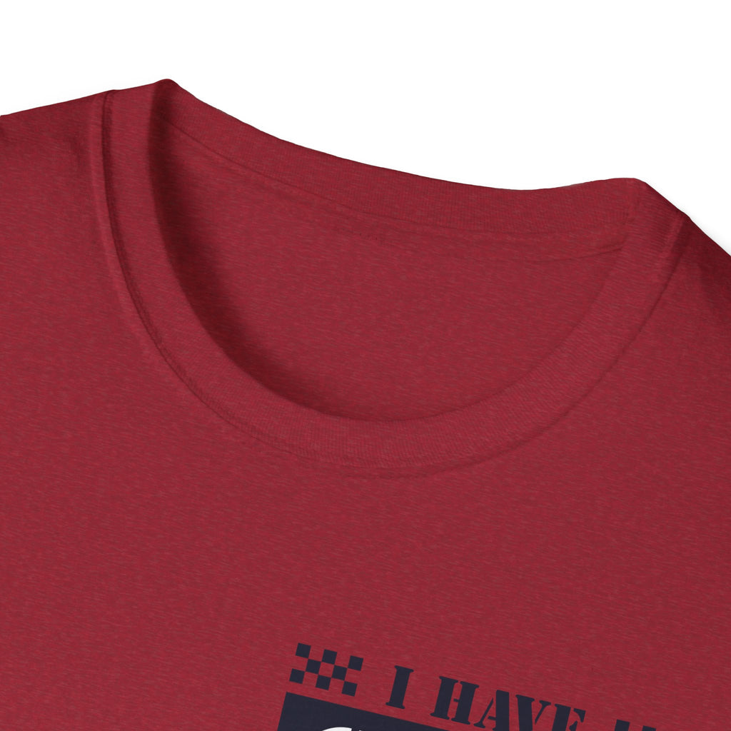 Unisex Softstyle T-Shirt with 'I Have OCD' Design, Funny Tee, Mental Health Awareness Shirt, Gift for Friends, Casual Wear