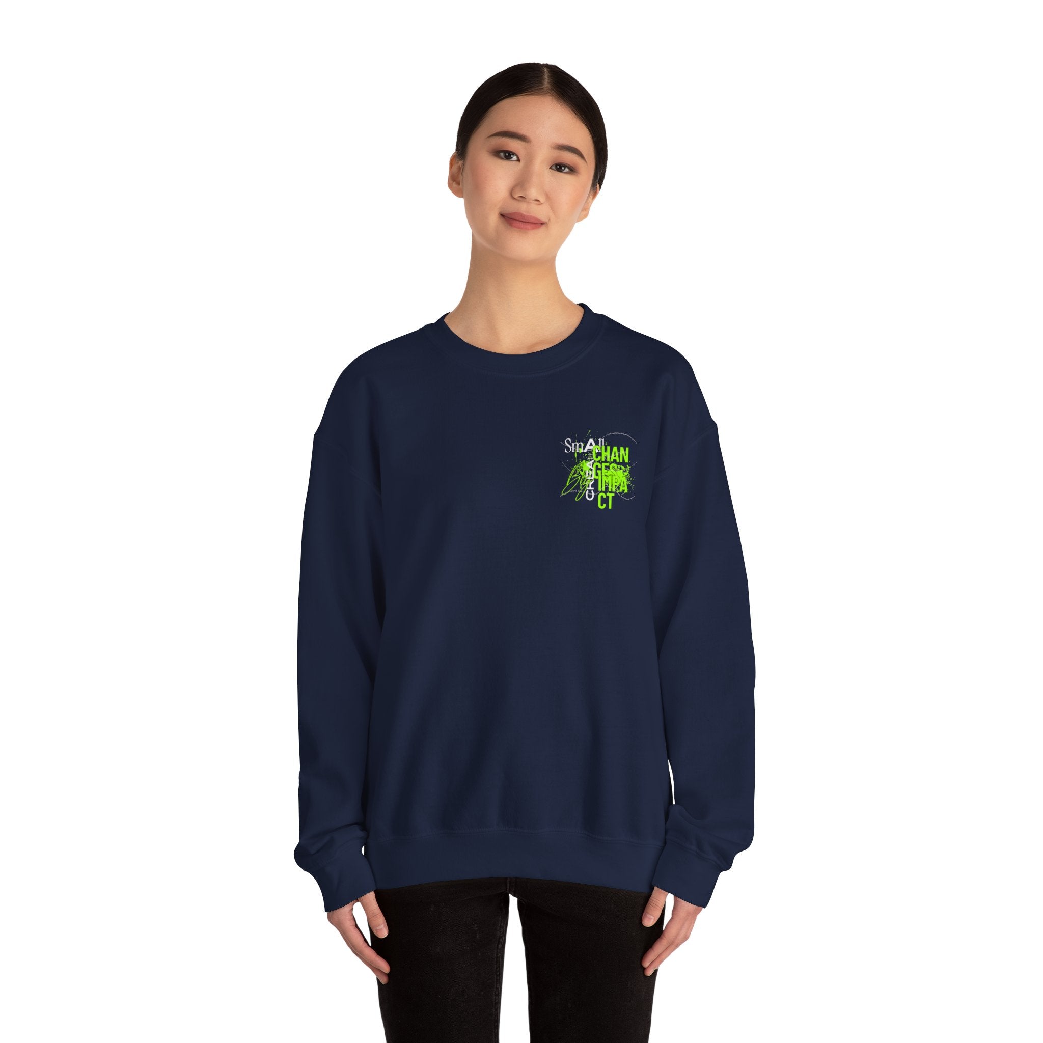 Unisex Crewneck Sweatshirt with Eco-Friendly Design, Cozy Fashion for Everyday Wear, Perfect Gift for Earth Day, Casual Style