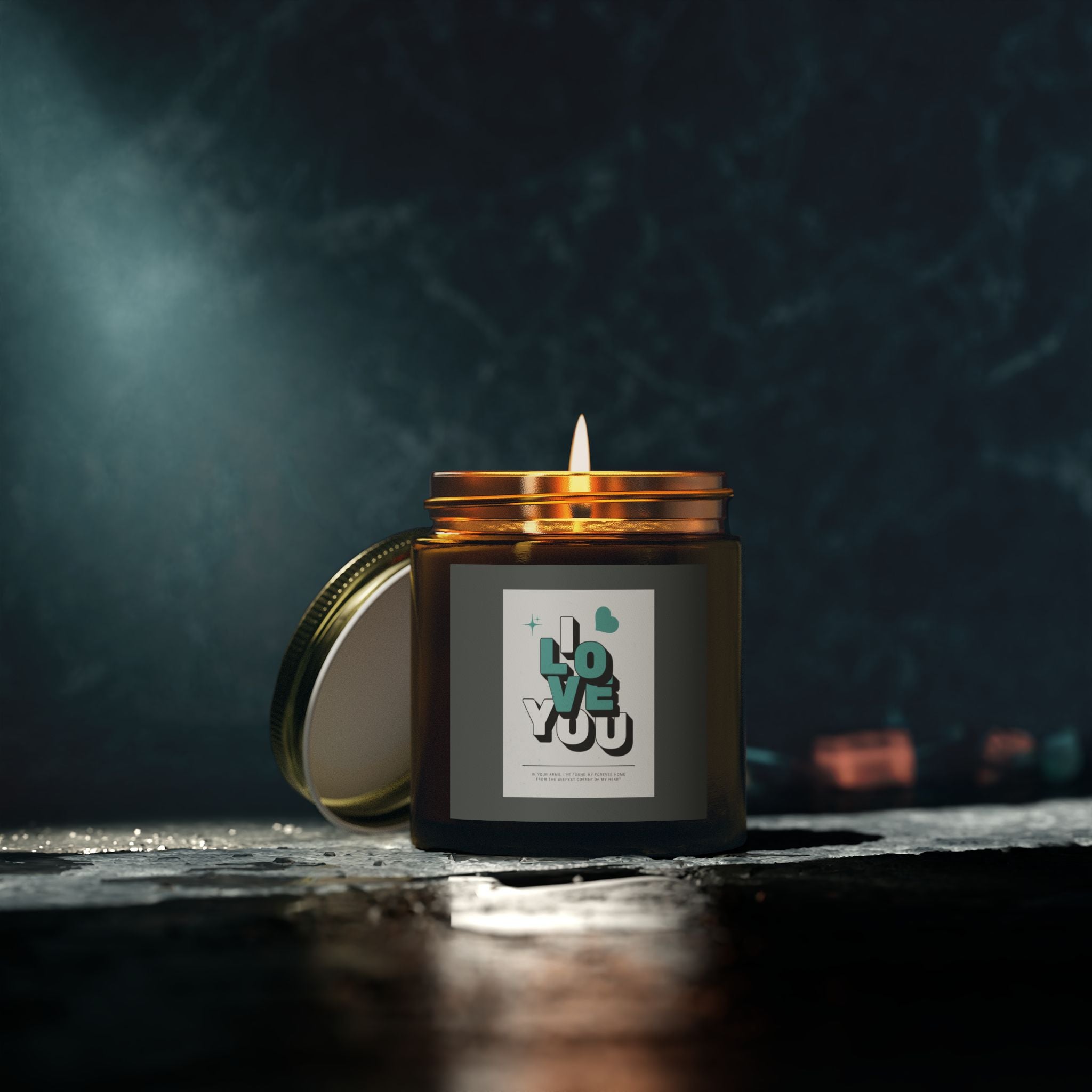 Scented Candles, Coconut Apricot Wax (4oz, 9oz)
