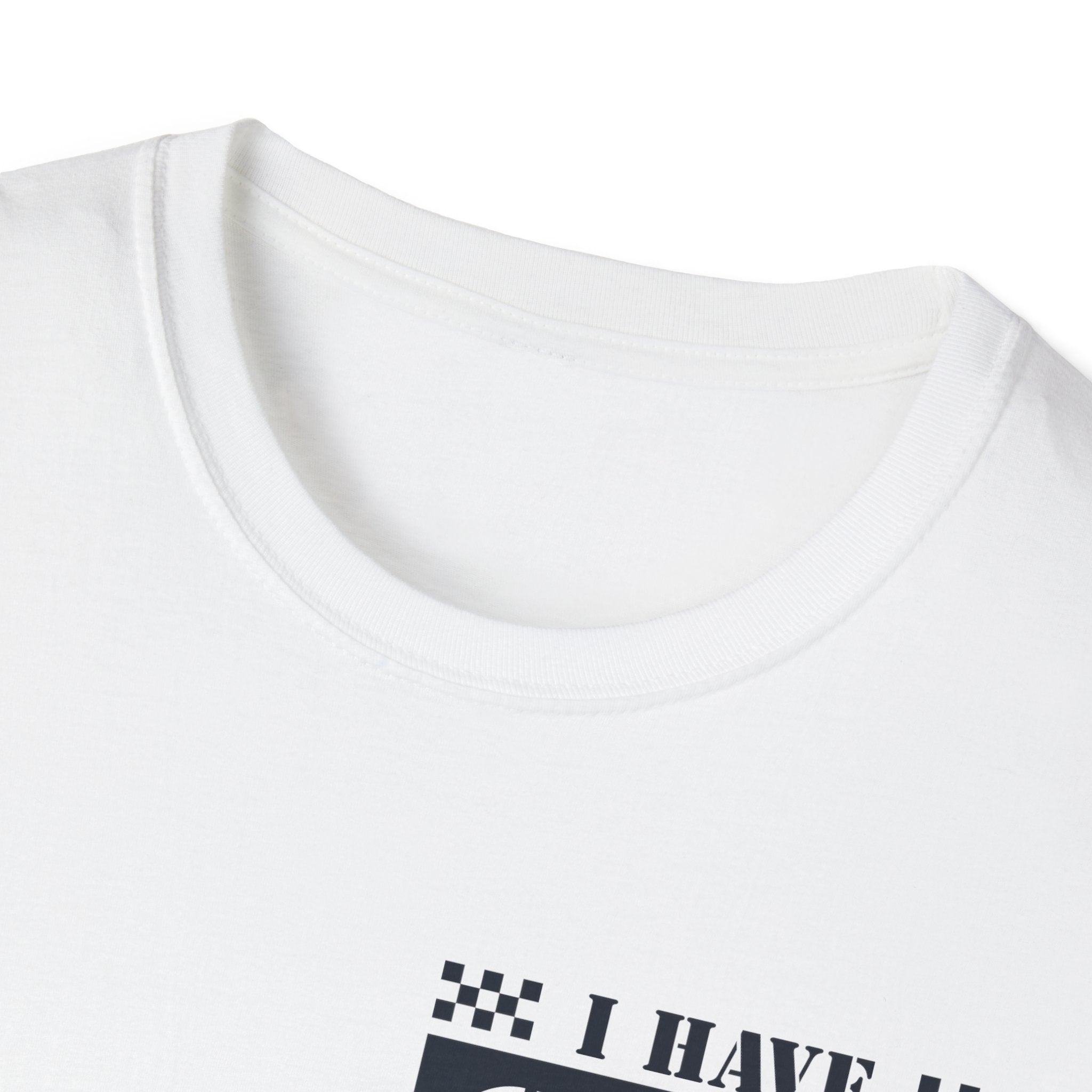 Unisex Softstyle T-Shirt with 'I Have OCD' Design, Funny Tee, Mental Health Awareness Shirt, Gift for Friends, Casual Wear