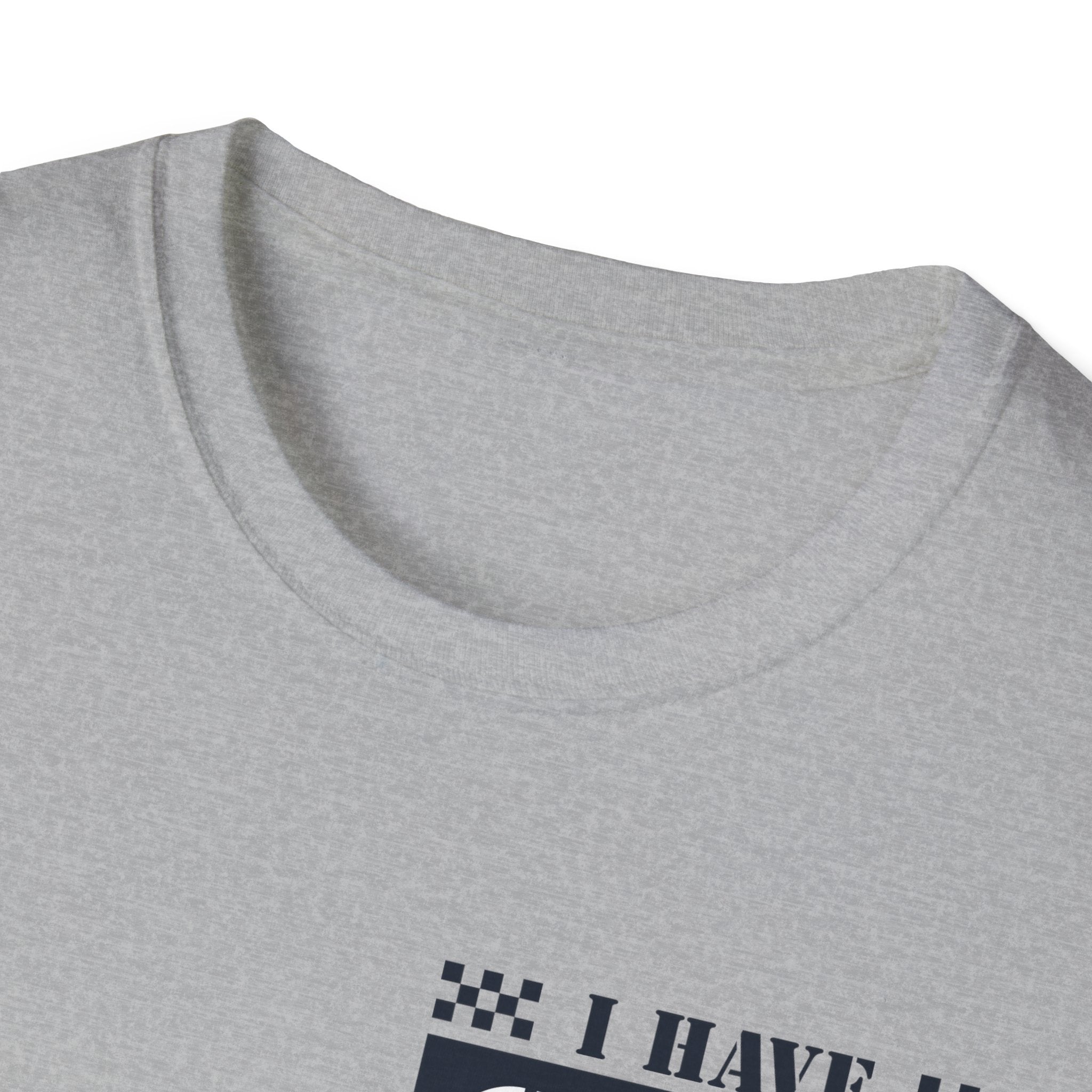 Unisex Softstyle T-Shirt with 'I Have OCD' Design, Funny Tee, Mental Health Awareness Shirt, Gift for Friends, Casual Wear
