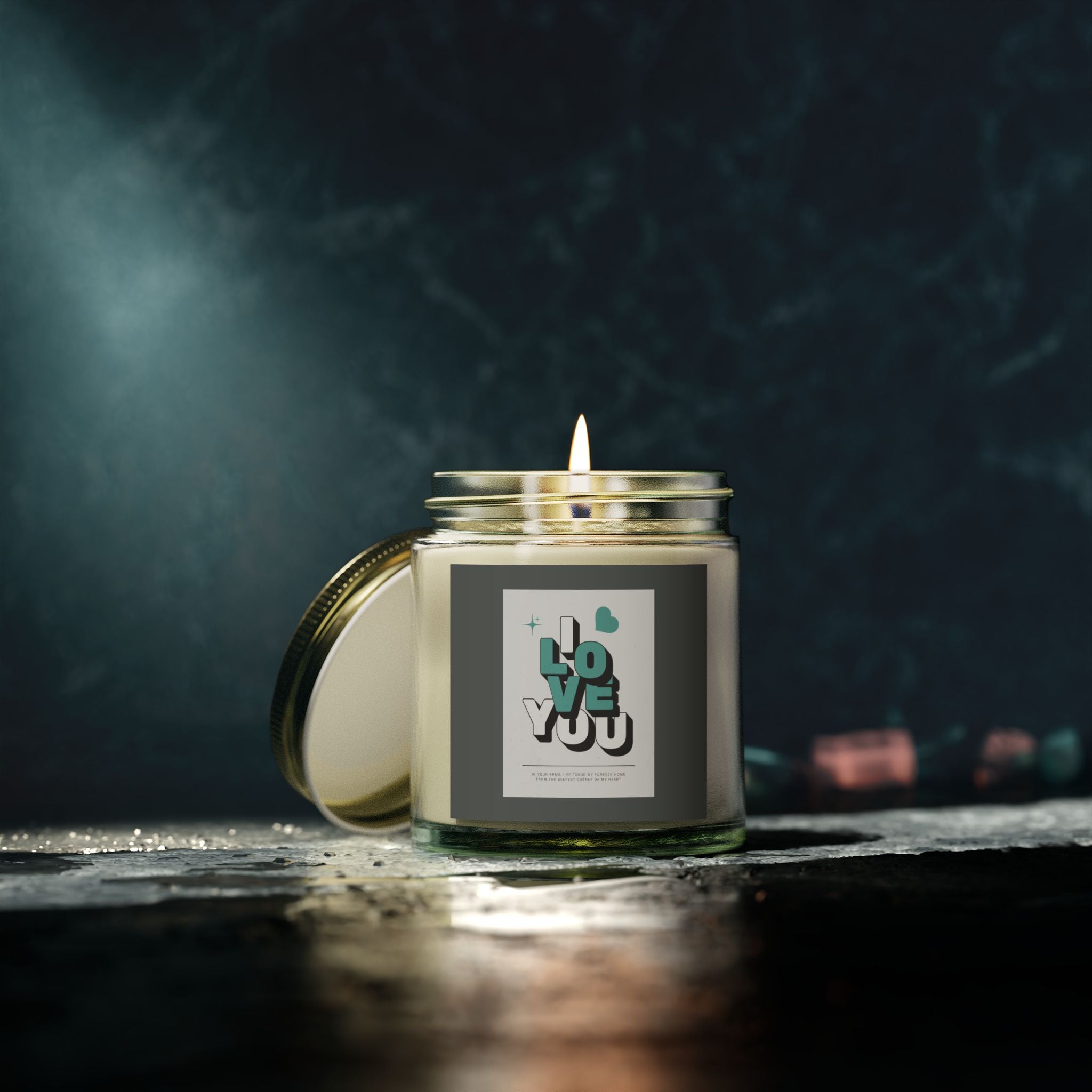 Scented Candles, Coconut Apricot Wax (4oz, 9oz)