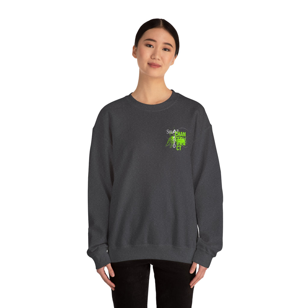 Unisex Crewneck Sweatshirt with Eco-Friendly Design, Cozy Fashion for Everyday Wear, Perfect Gift for Earth Day, Casual Style