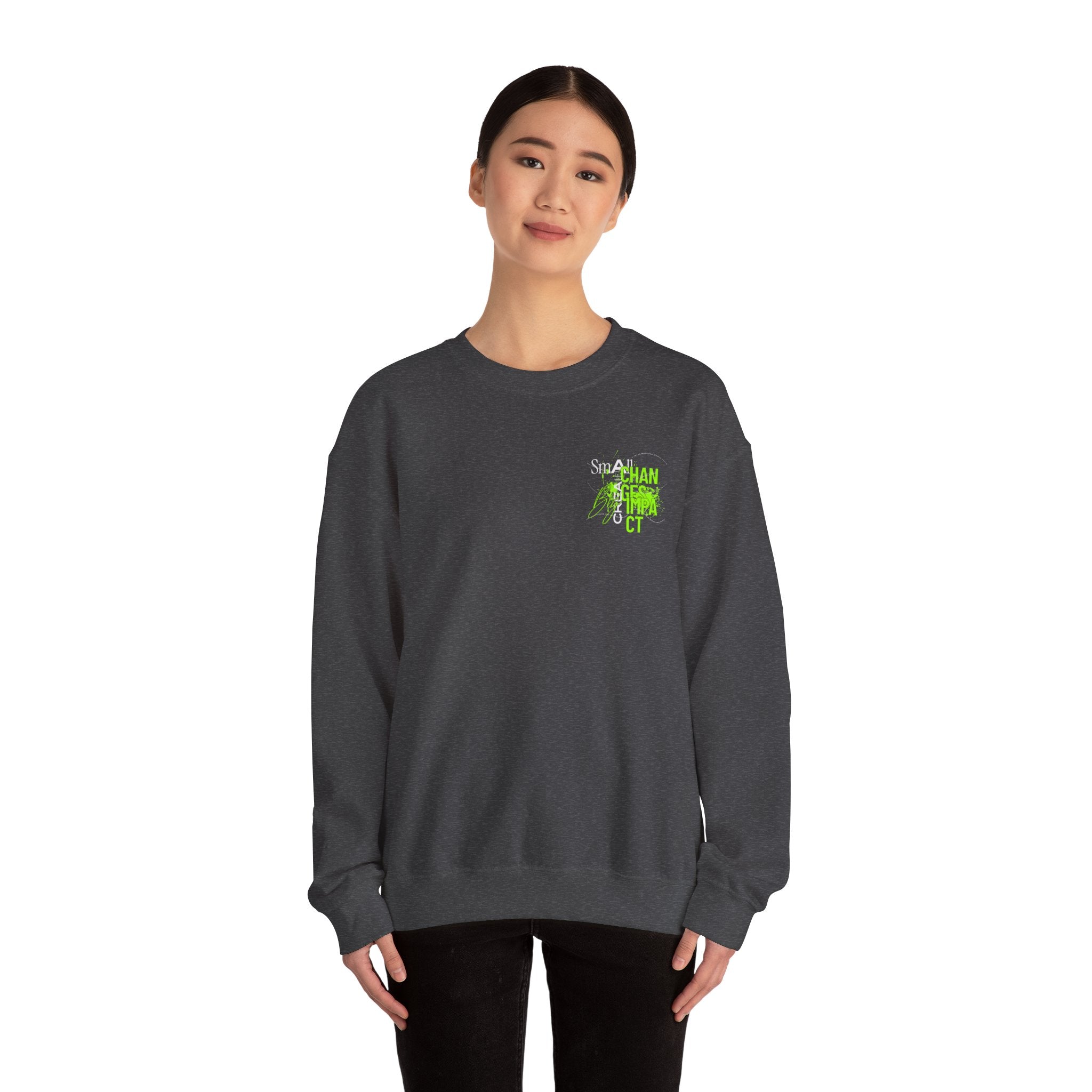 Unisex Crewneck Sweatshirt with Eco-Friendly Design, Cozy Fashion for Everyday Wear, Perfect Gift for Earth Day, Casual Style