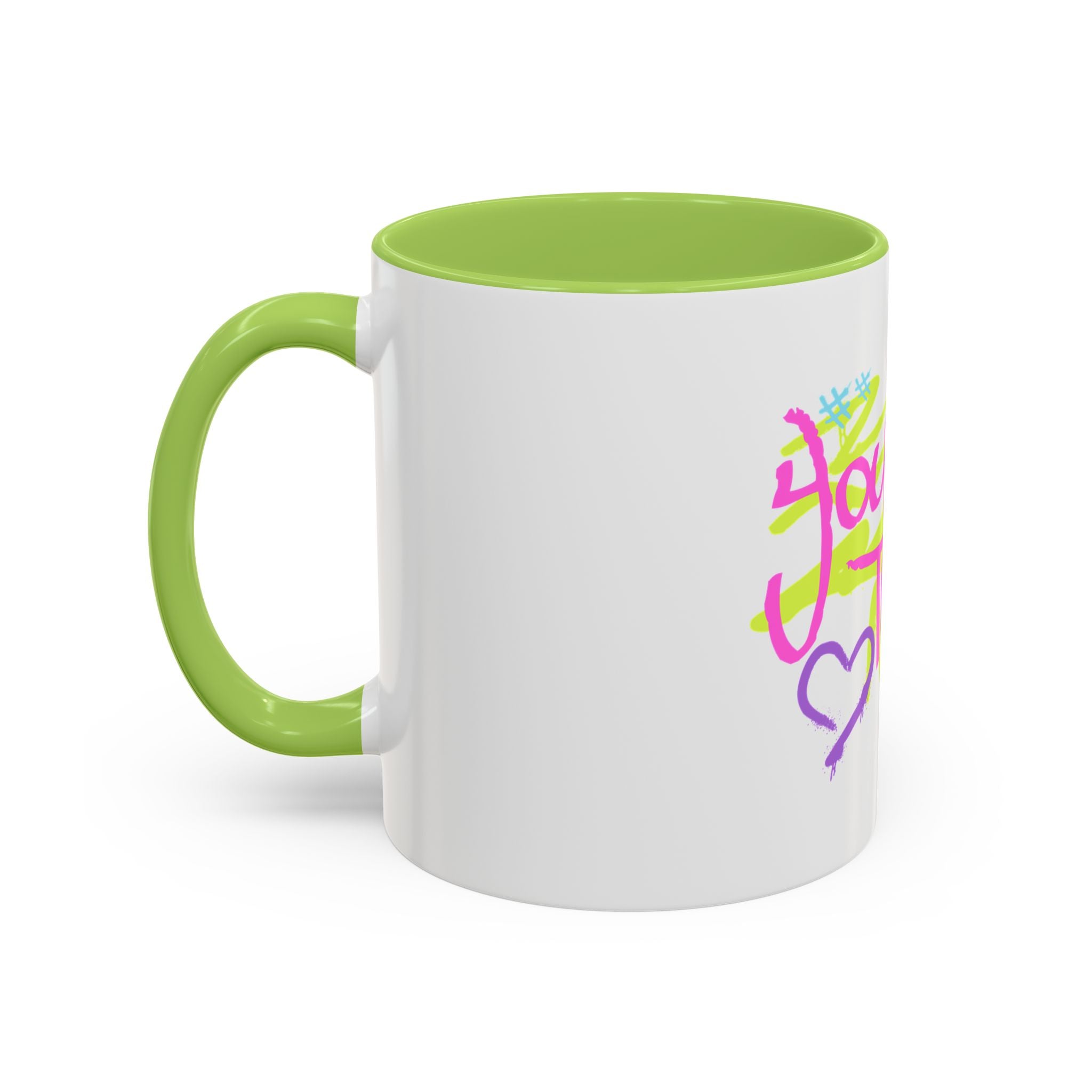 Colorful Motivational Coffee Mug for Self-Care, You Own This, Inspirational Gift, Birthday Present, Home Office Decor, Fun Mug