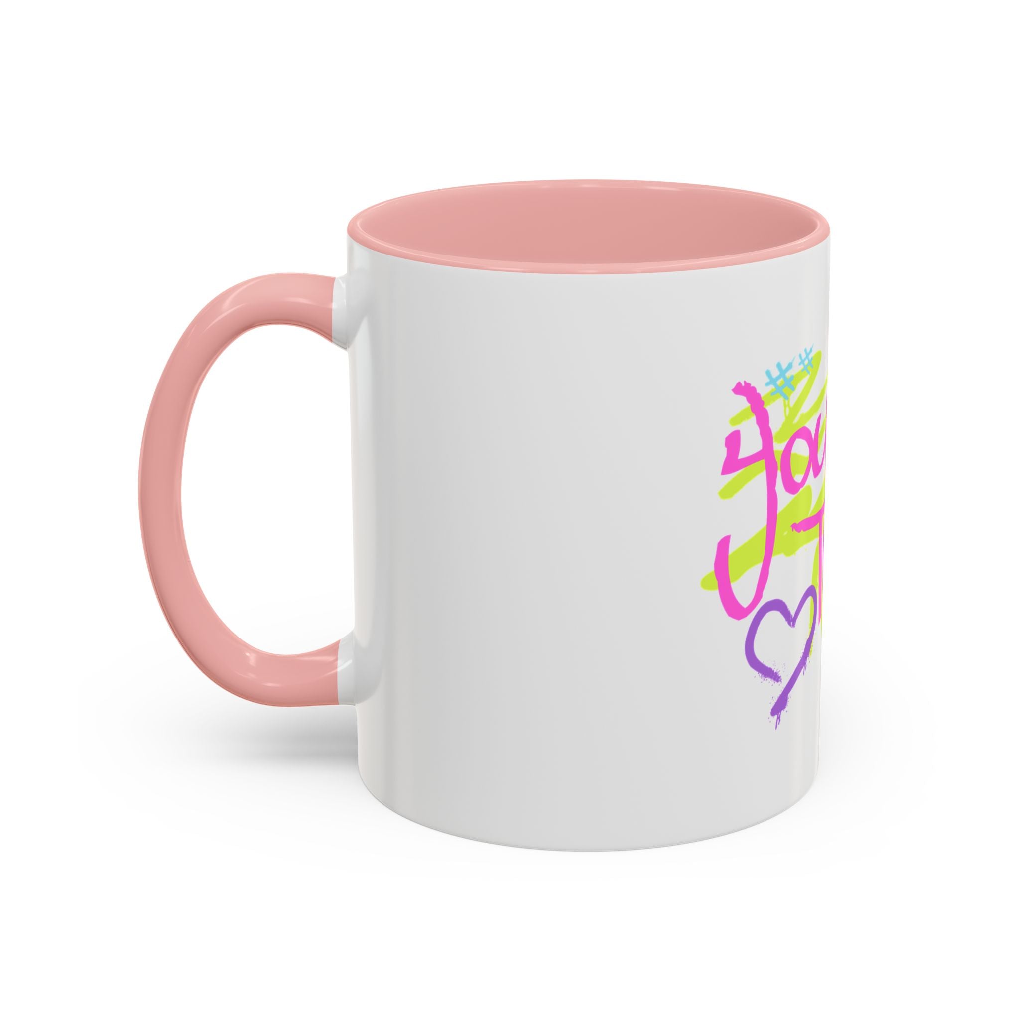 Colorful Motivational Coffee Mug for Self-Care, You Own This, Inspirational Gift, Birthday Present, Home Office Decor, Fun Mug