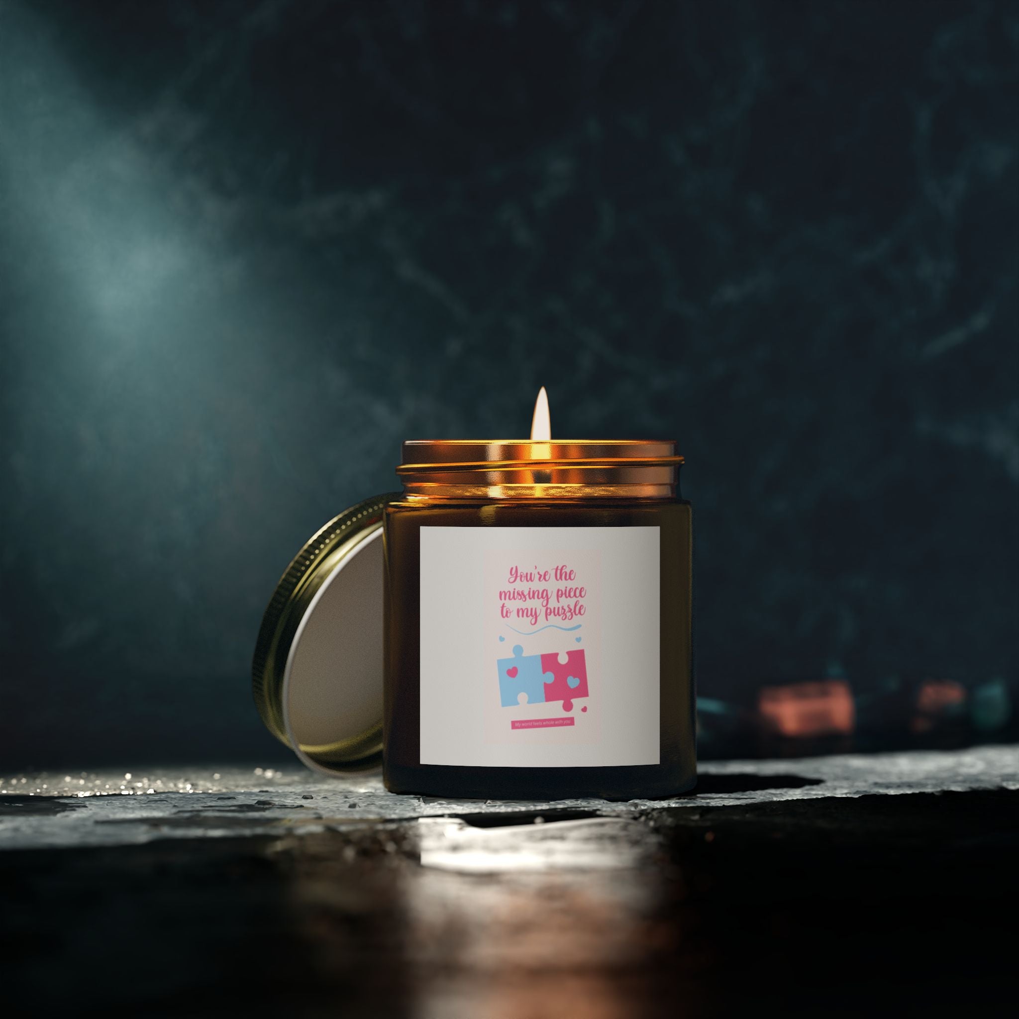 Scented Candles, Coconut Apricot Wax (4oz, 9oz)