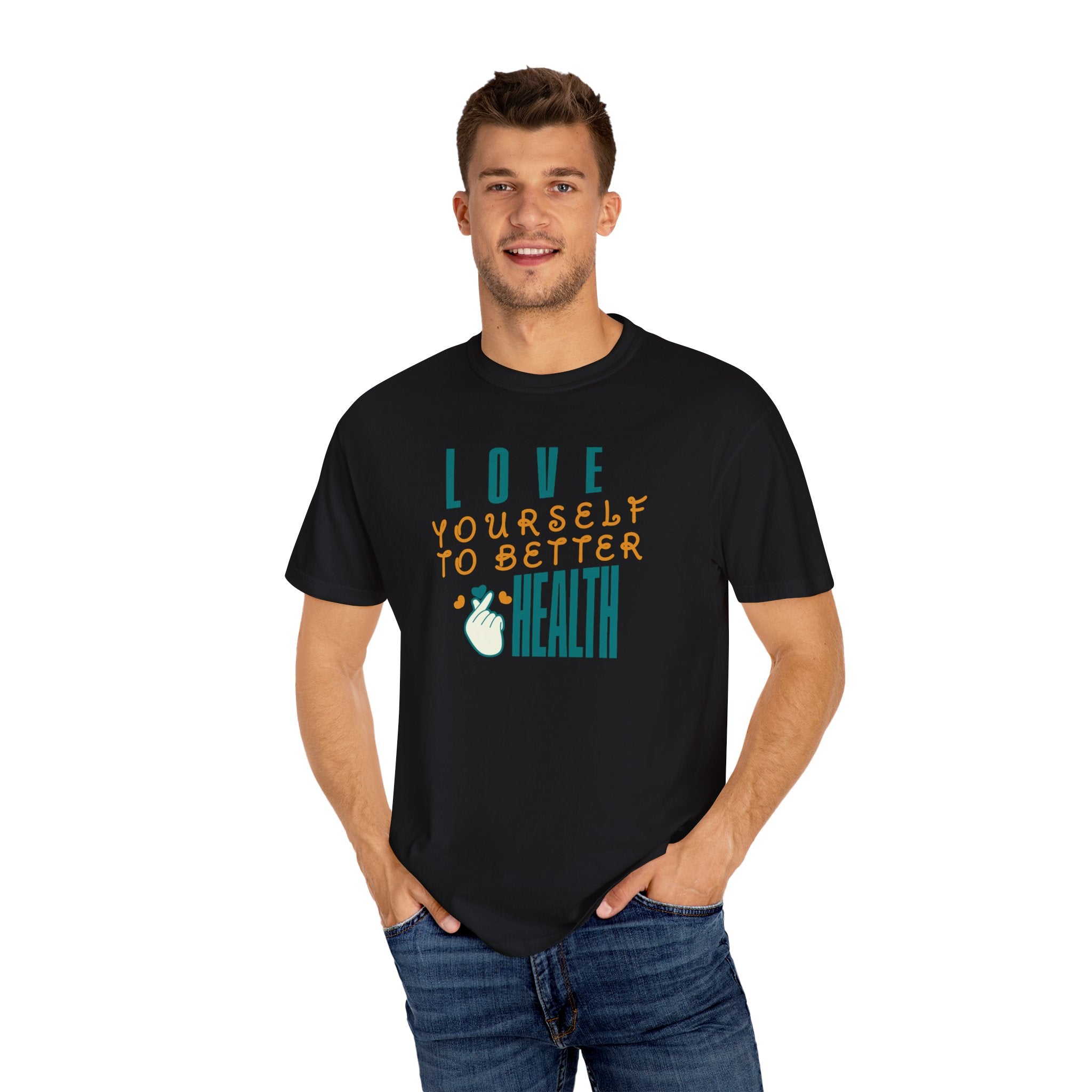 Comfortable Wellness T-Shirt, Motivational Shirt, Self-Care Tee, Gift for Health Lovers, Inspirational Apparel