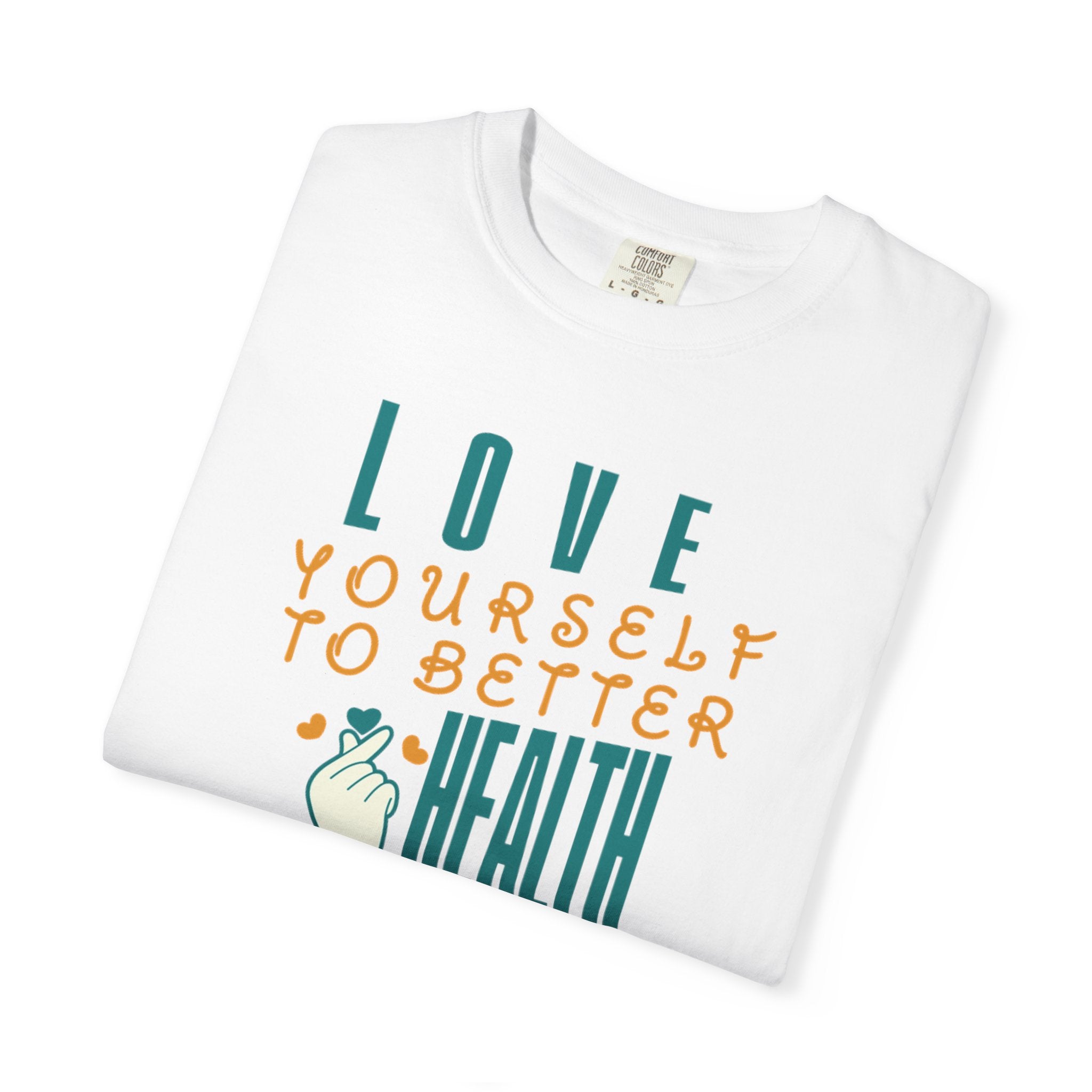 Comfortable Wellness T-Shirt, Motivational Shirt, Self-Care Tee, Gift for Health Lovers, Inspirational Apparel