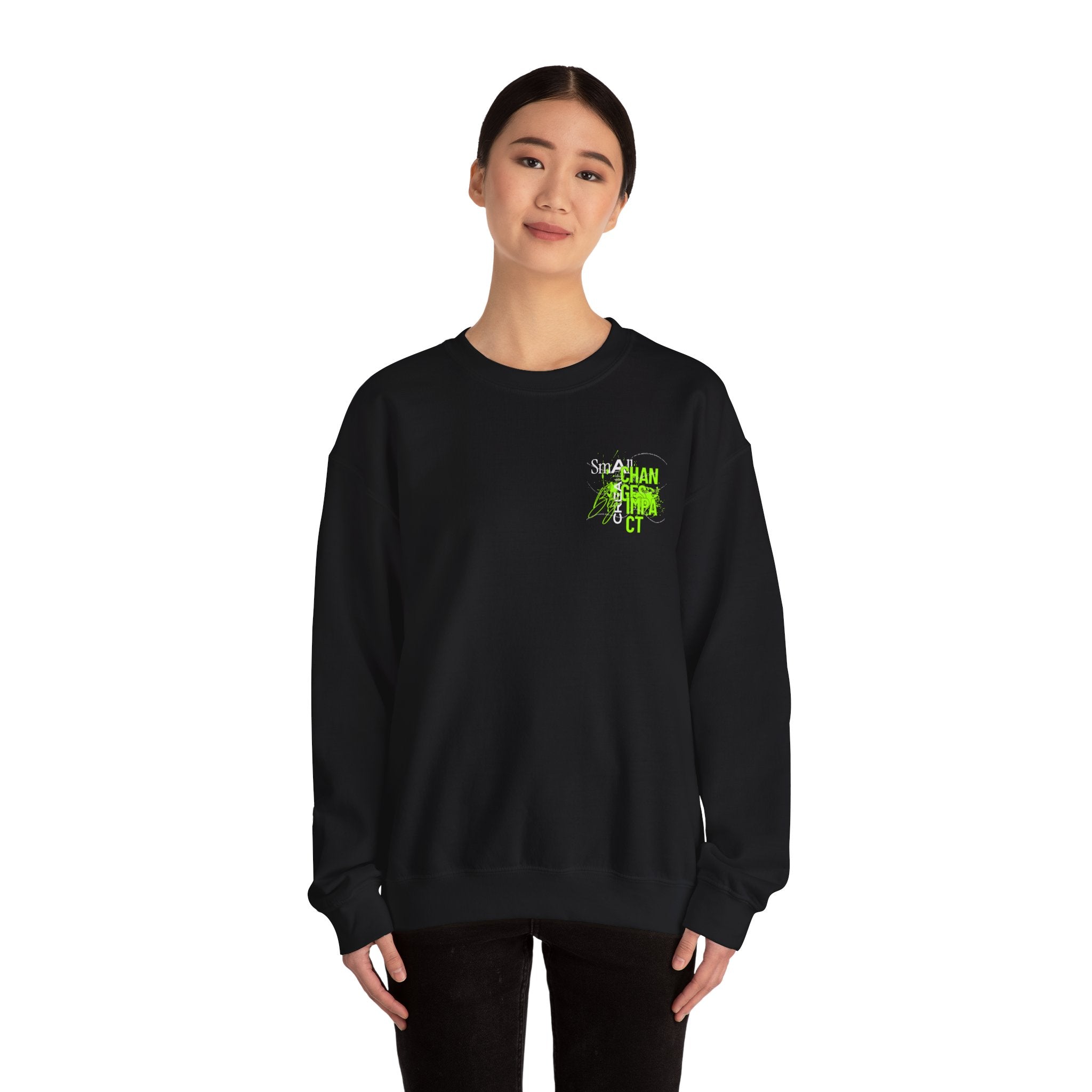 Unisex Crewneck Sweatshirt with Eco-Friendly Design, Cozy Fashion for Everyday Wear, Perfect Gift for Earth Day, Casual Style