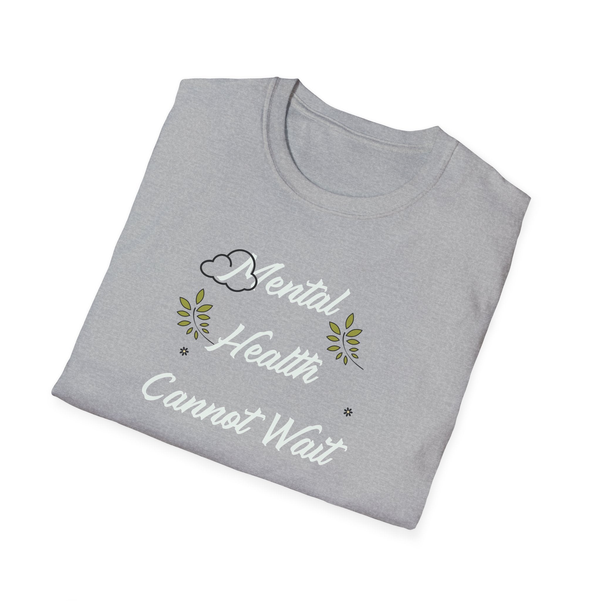 Mental Health Matters Unisex T-Shirt, Softstyle Tee, Mental Health Awareness, Self-Care Shirt, Gift for Friends, Casual Wear